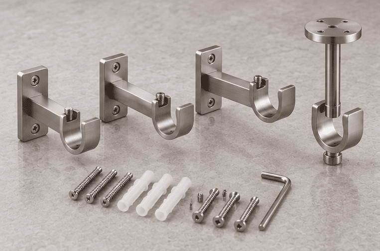 Curtain Brackets & Support Holders