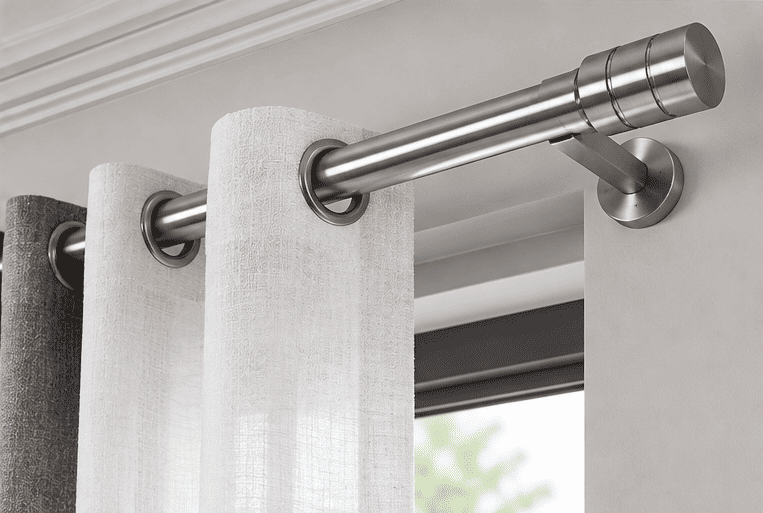Stainless Steel Curtain Pipe / Drapery Rod