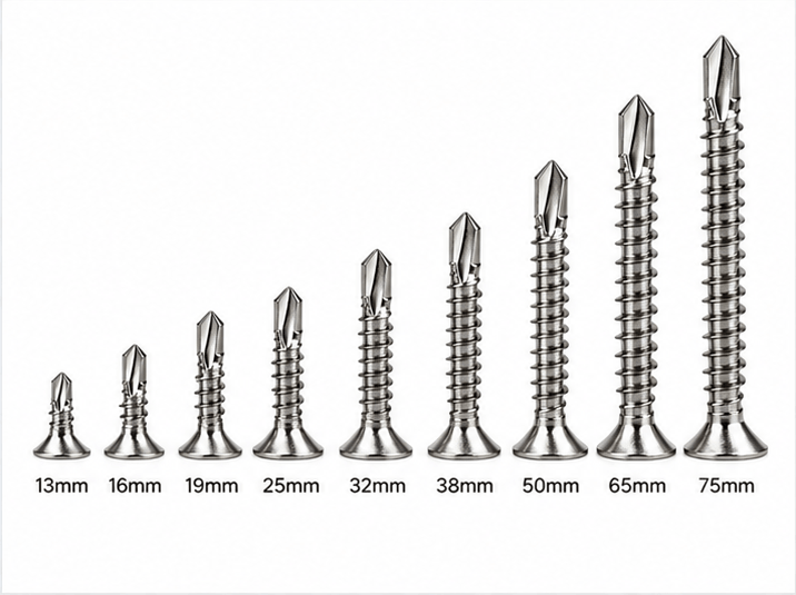 Self Drilling Screw – Cross Head (13mm–75mm)